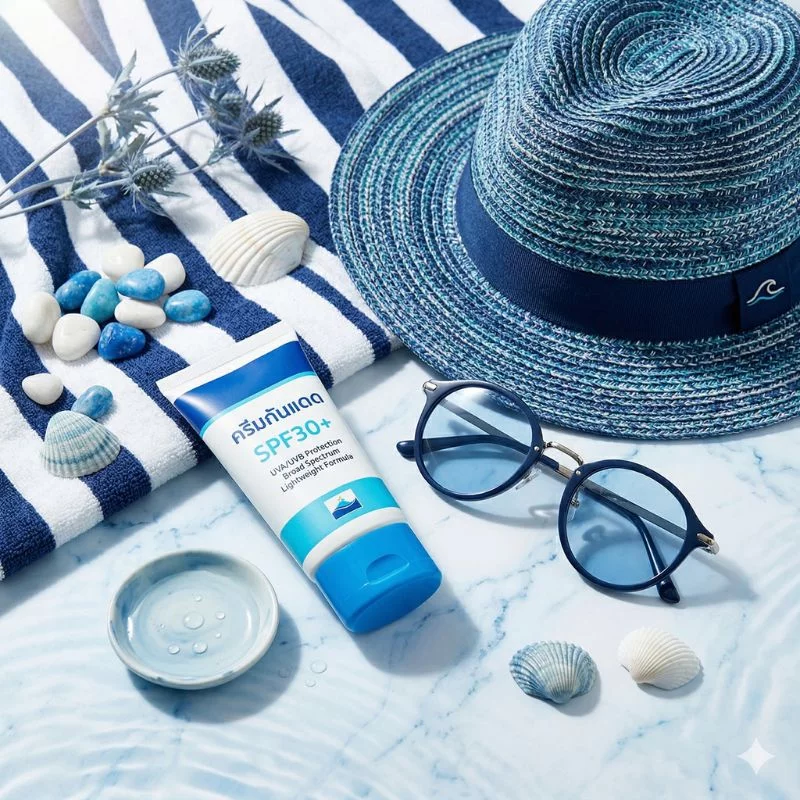 อุปกรณ์ป้องกันแดด UV สำหรับคนไทย